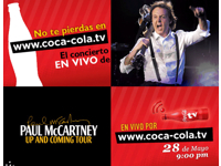 Coca Cola Tv presenta a Paul McCartney