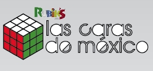 Rubiks Las Caras de Mexico Logo