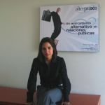 Andrea Perello de la agencia de rp Alter Praxis