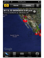Latin3G lanzó aplicación para sismos