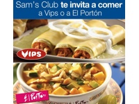 Sams Club te invita la comida