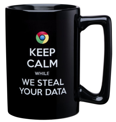 Keep calm while we steal your data