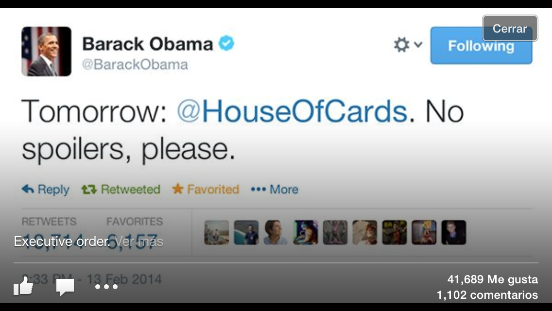 tweet Obama