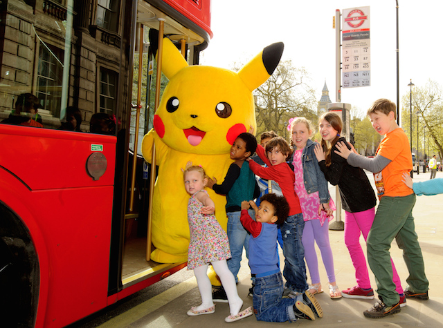 Transport for London and Pikachu teamed up to answer the question: How do you get Pikachu on a bus?. London. Britain