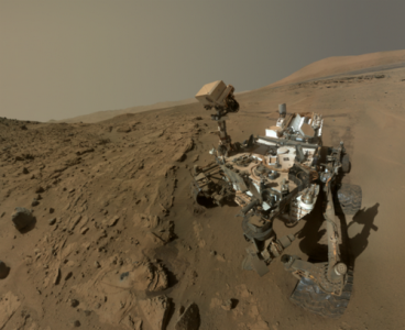 La selfie del Curiosity.   Imagen: NASA/JPL-Caltech/MSSS
