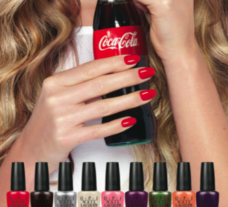 Los 9 tonos inspirados en los colores de los productos de la marca. Imagen: Coca-Cola
