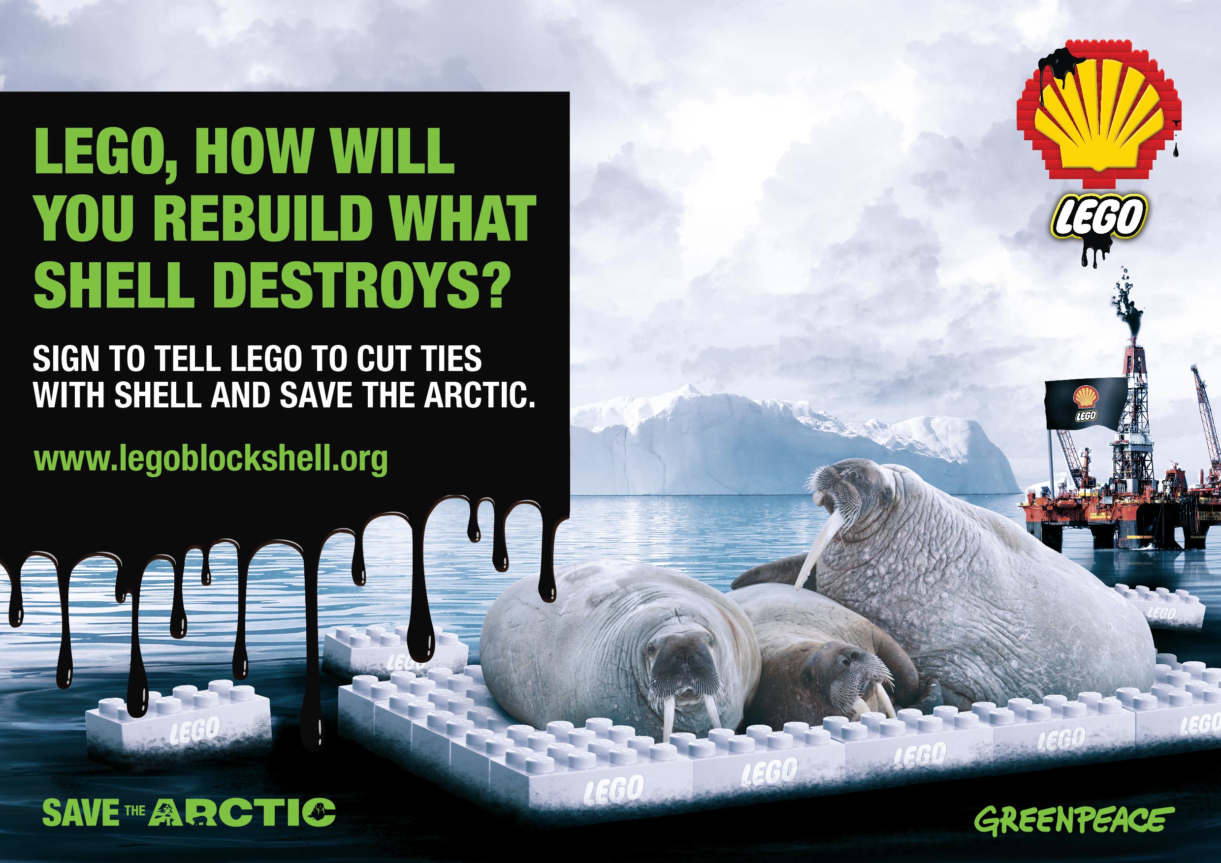 Afiche Petroleo Greenpeace A3-06