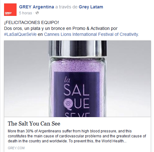 grey argentina FB