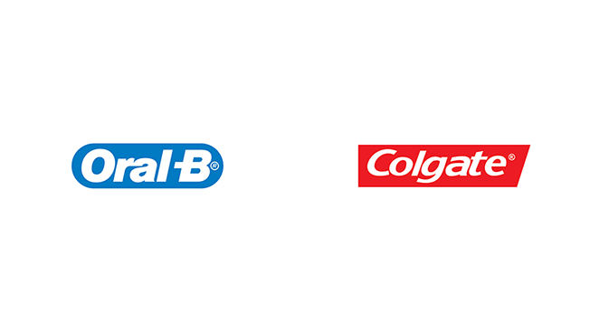 Oral-B-Colgate-Brand-Colour-Swap