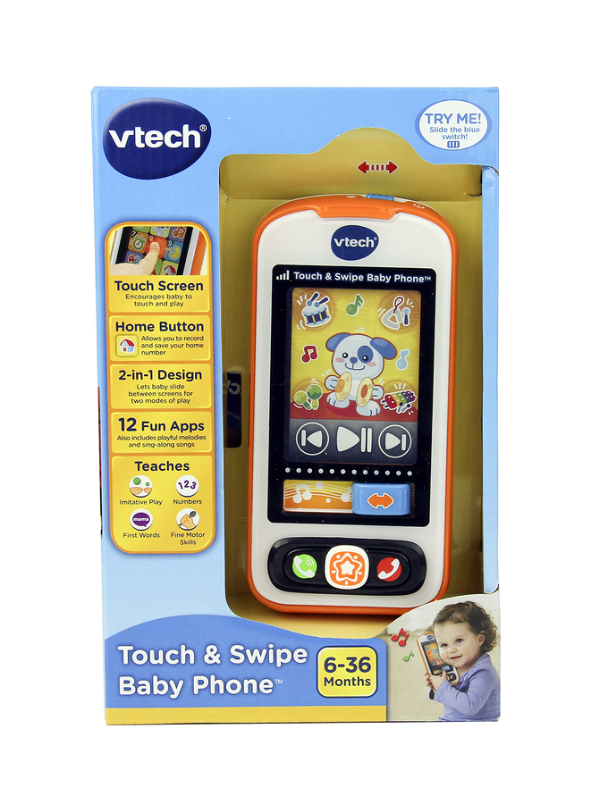 SPENCER WISCONSIN November 30 2015 Vtech Touch & Swipe Baby Phone Vtech is a Hong Kong supplier of electronic children toys and was founded in 1976