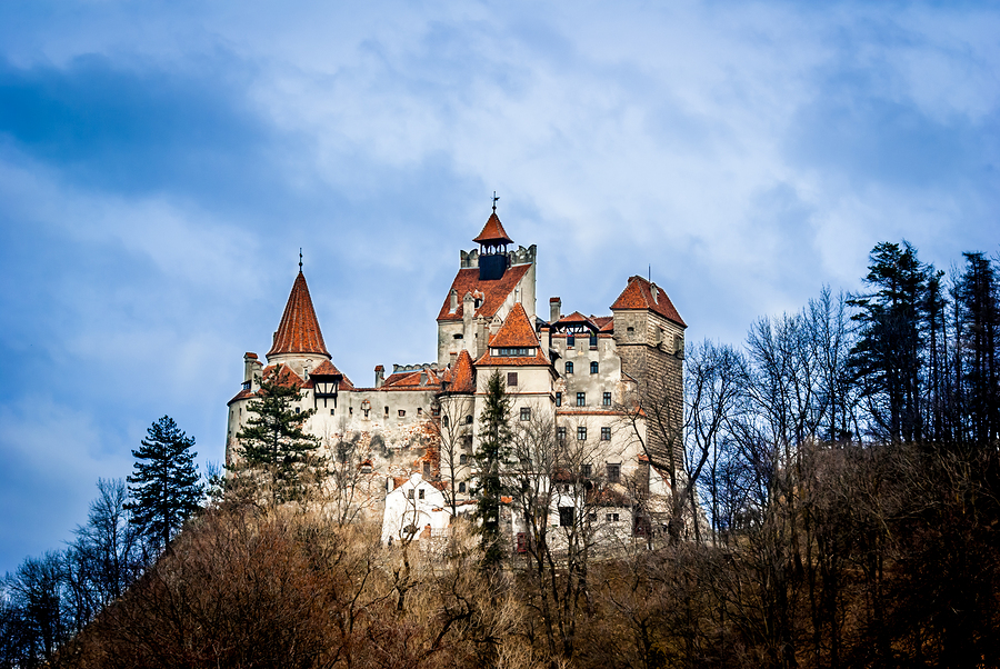 Bran Castle Transylvania Romania known as "Dracula's Castle".