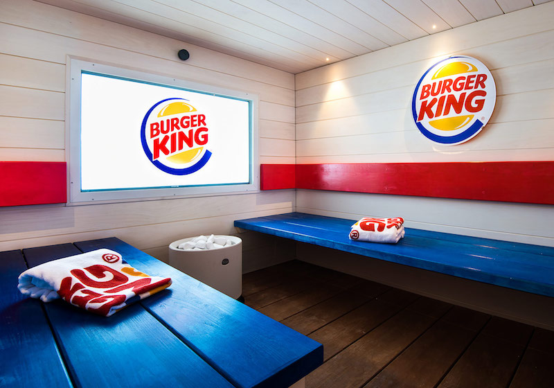 burger king sauna 1