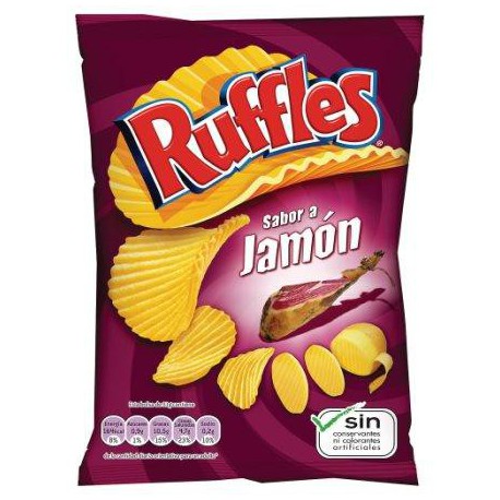 Ruffles jamon