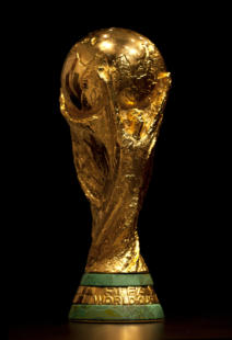 BARCELONA - JAN 14: FIFA World Cup trophy exhibed at the museum on January 14, 2011 in Barcelona, Spain