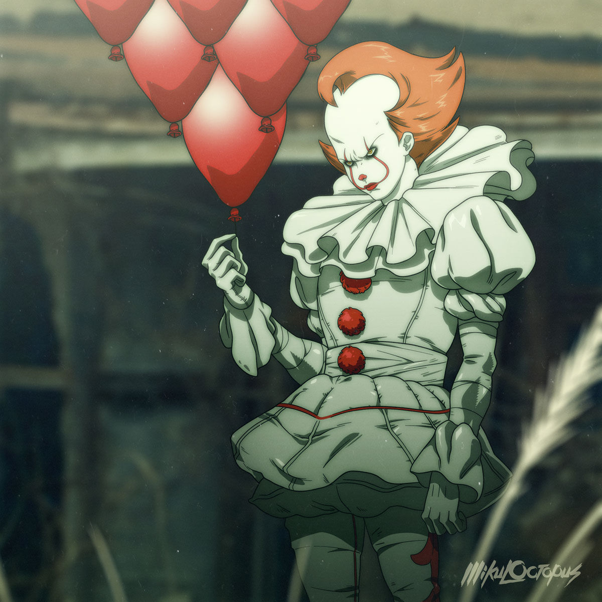 Mike Anderson-Mikuloctopus-Pennywise-01